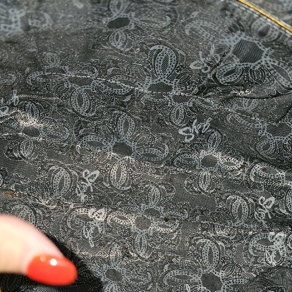 Sharif Rare Parrot Jungle Pirint Handbag - Picture 3 of 5